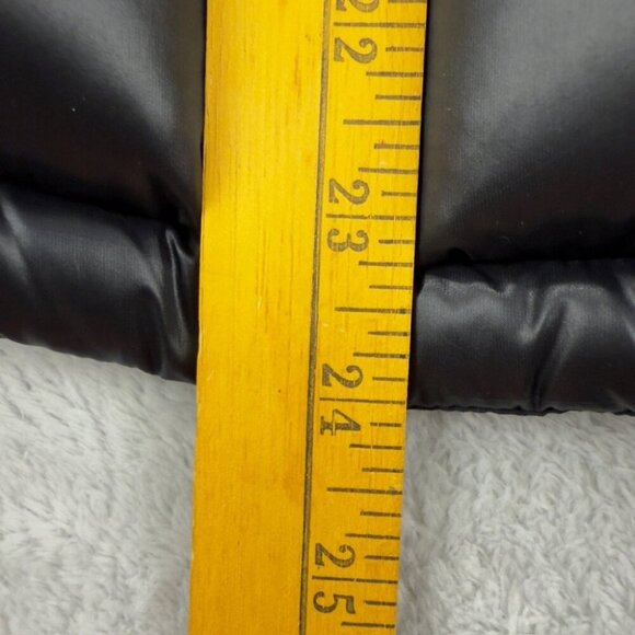 The North Face Women's Size Medium 700 Down Fill Nuptse Black Puffer Jacket - Picture 15 of 16